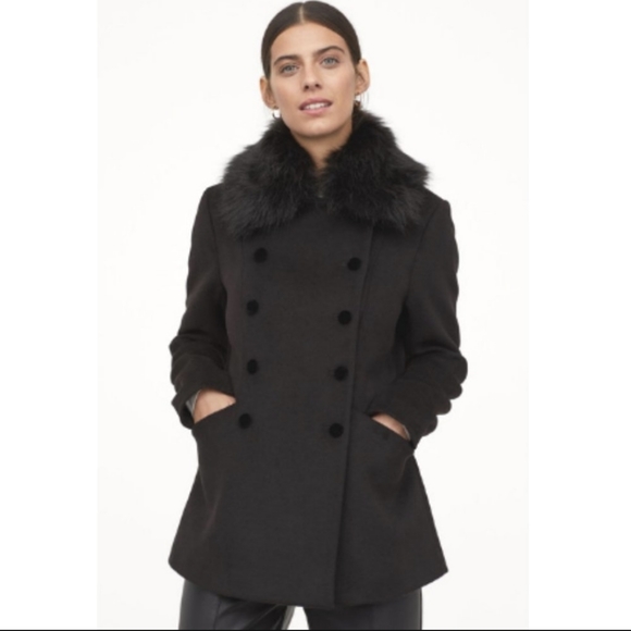 H&M Winter Jacket with Faux Fur - Picture 1 of 10